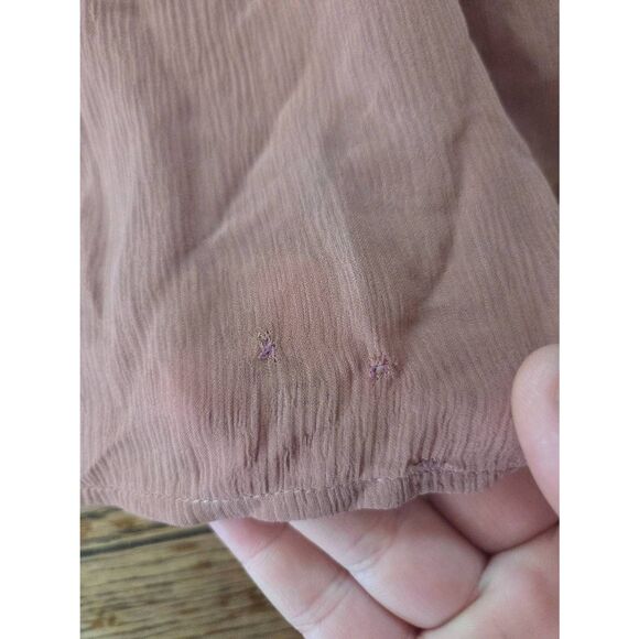 Sezane Penelope Silk Dress In Rosewood  Size 36 (U.S 4) - Picture 3 of 7